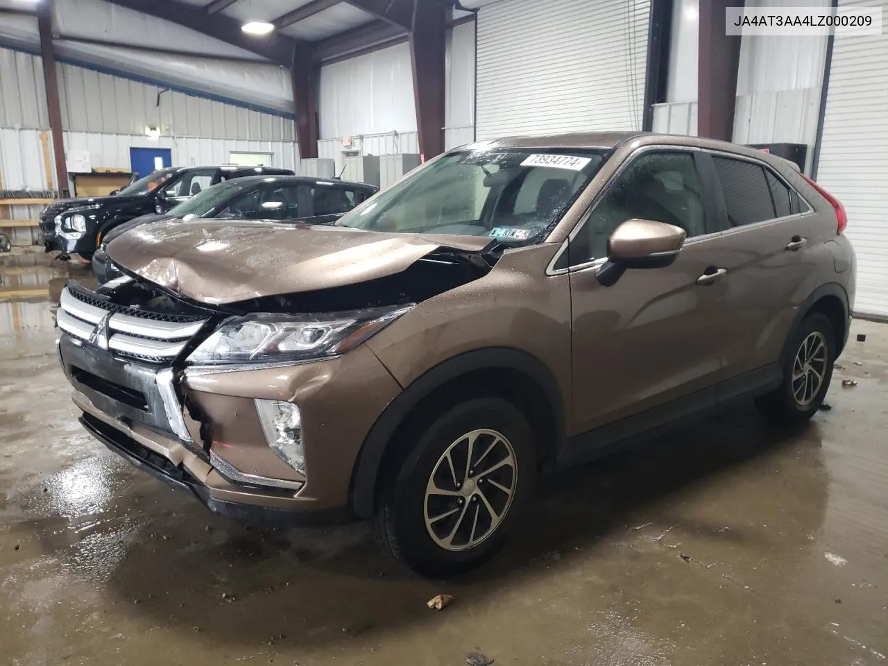 2020 Mitsubishi Eclipse Cross Es VIN: JA4AT3AA4LZ000209 Lot: 73934774