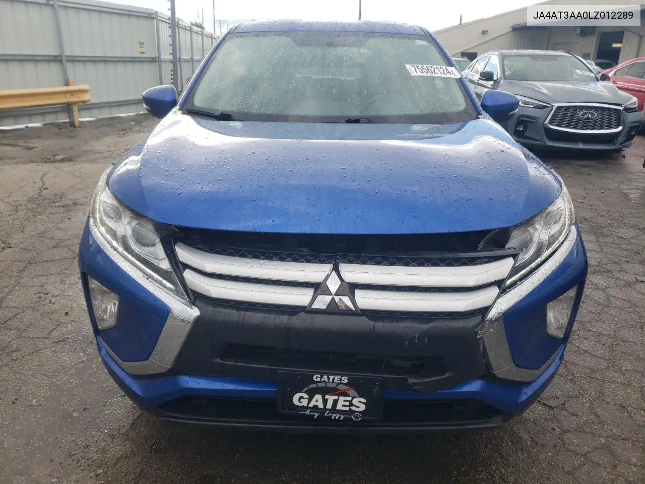 2020 Mitsubishi Eclipse Cross Es VIN: JA4AT3AA0LZ012289 Lot: 75562124