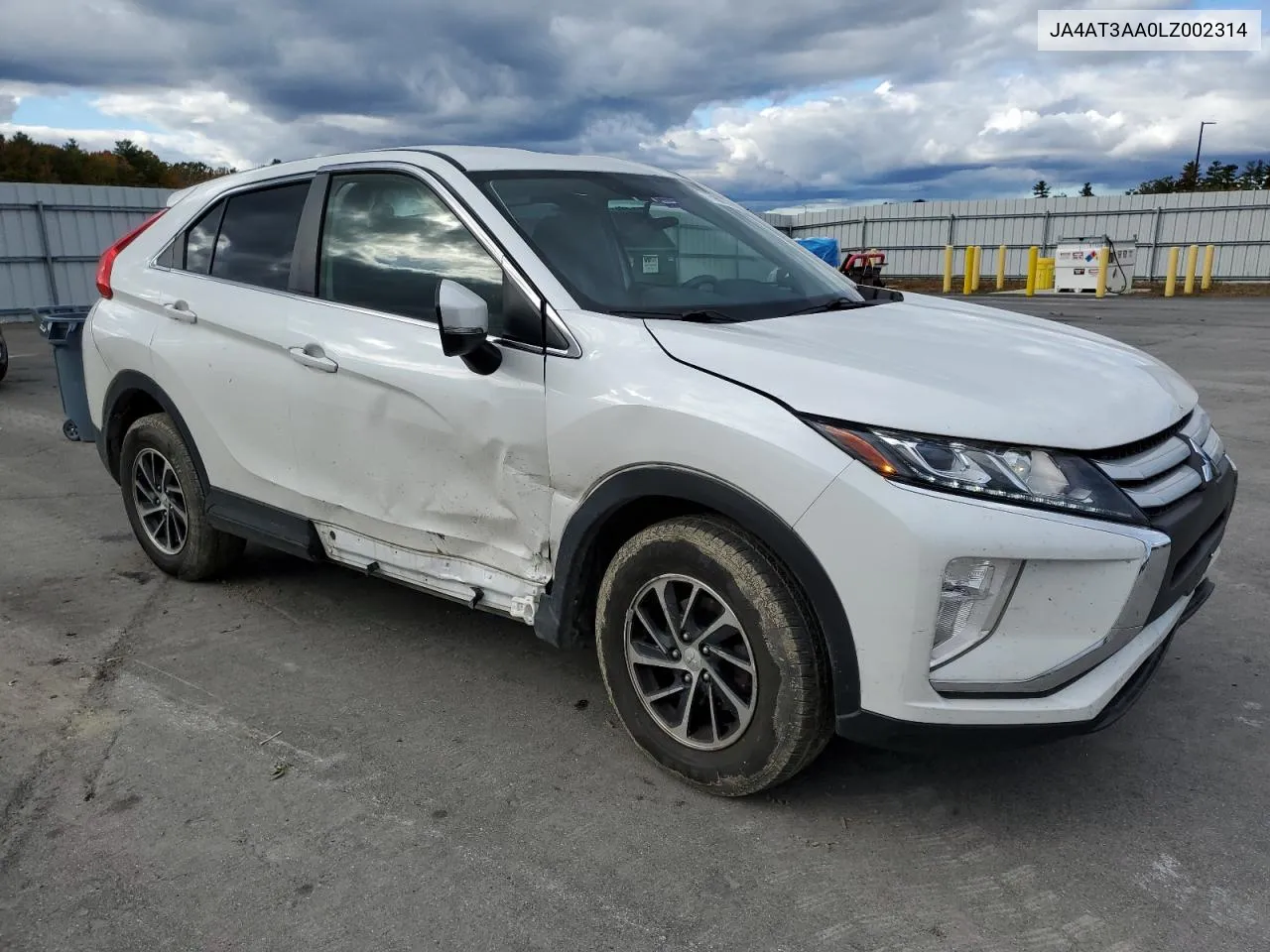 2020 Mitsubishi Eclipse Cross Es VIN: JA4AT3AA0LZ002314 Lot: 75962994