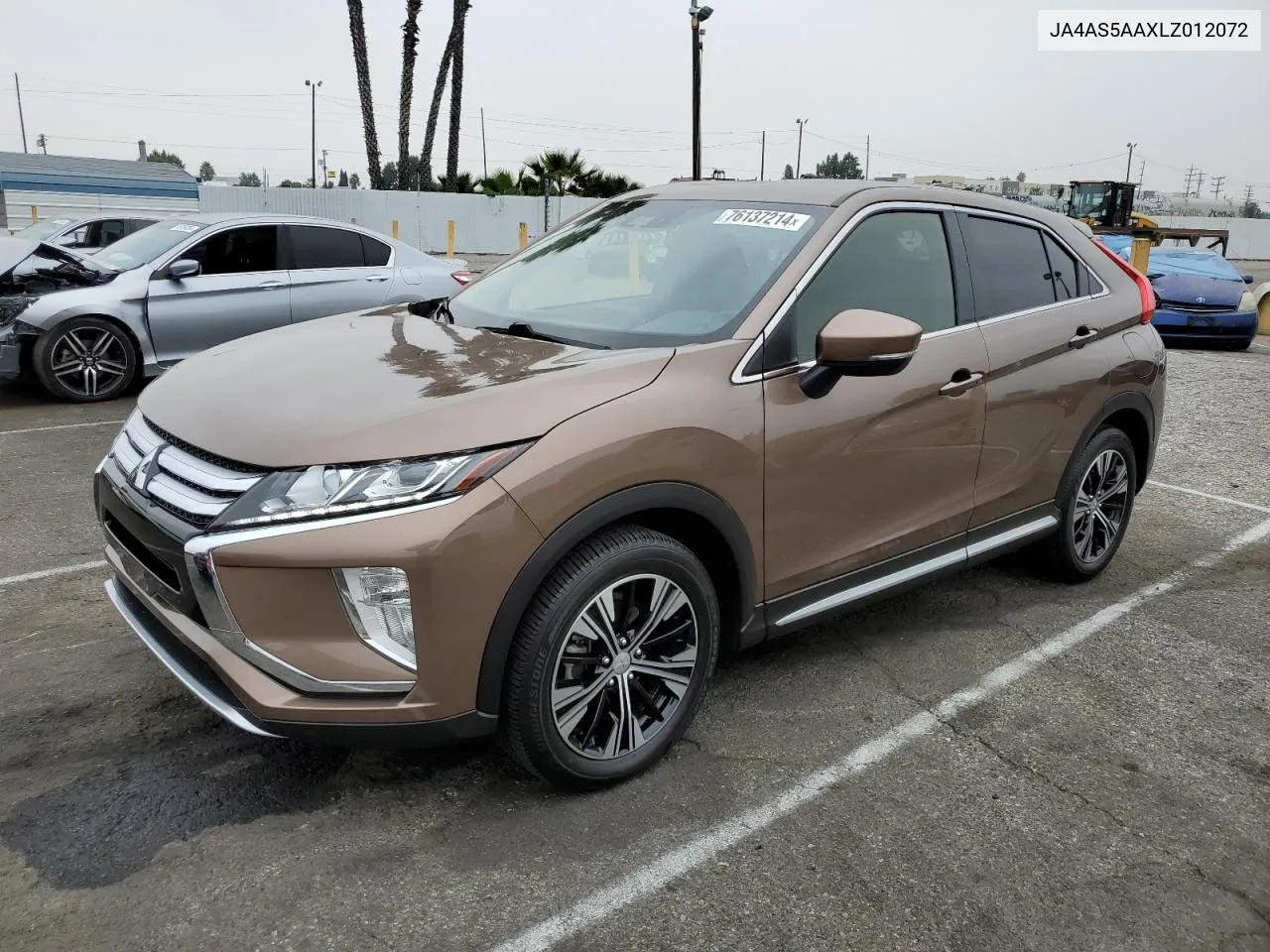 2020 Mitsubishi Eclipse Cross VIN: JA4AS5AAXLZ012072 Lot: 76137214