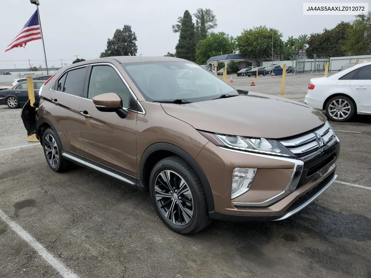 2020 Mitsubishi Eclipse Cross VIN: JA4AS5AAXLZ012072 Lot: 76137214