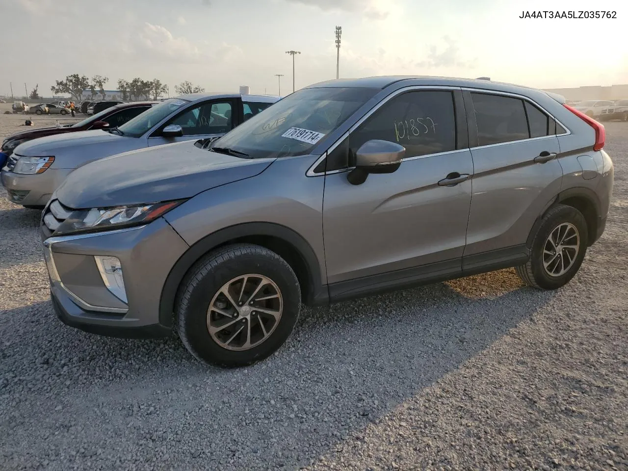 2020 Mitsubishi Eclipse Cross Es VIN: JA4AT3AA5LZ035762 Lot: 76191714