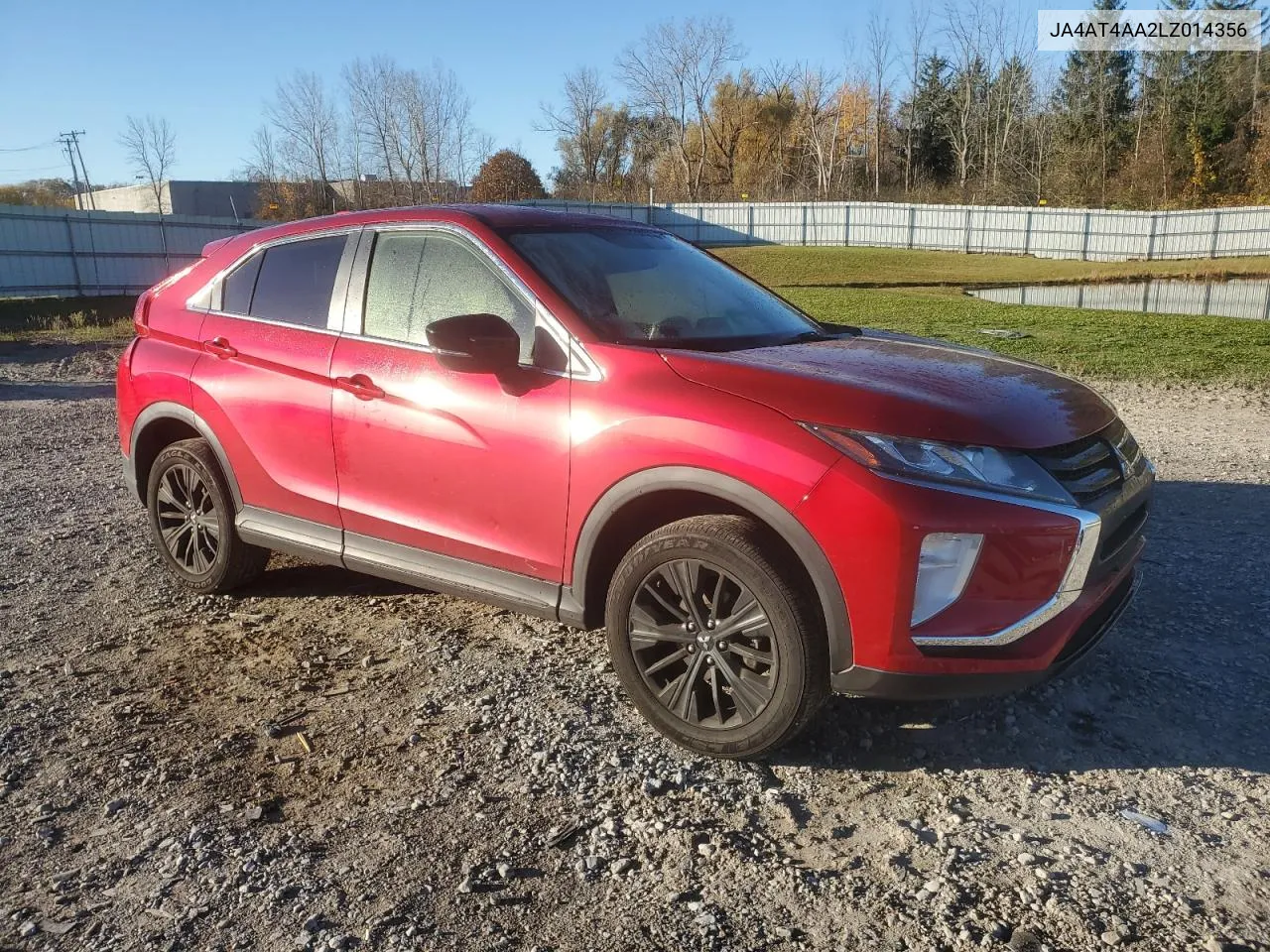 2020 Mitsubishi Eclipse Cross Le VIN: JA4AT4AA2LZ014356 Lot: 77603994