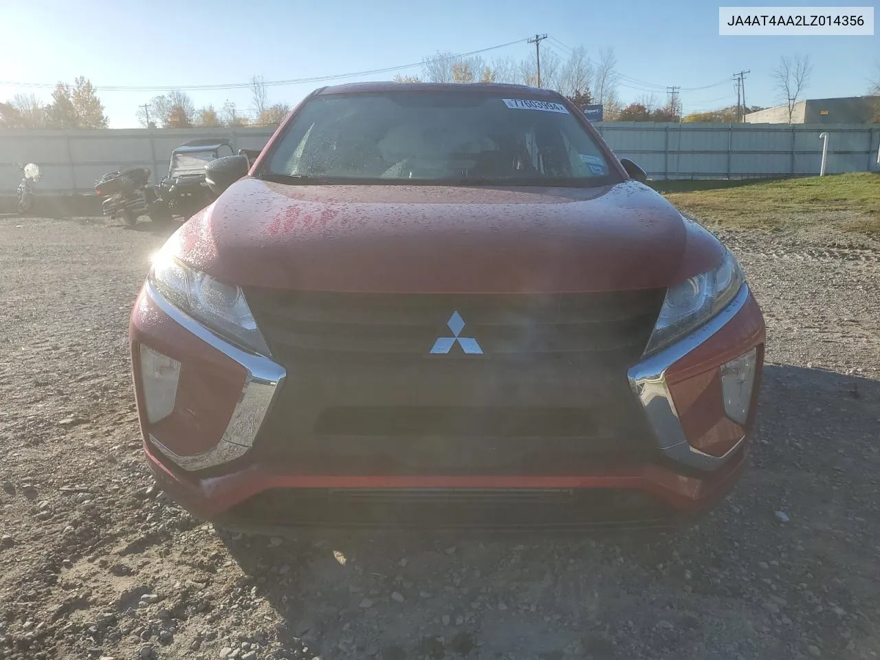 2020 Mitsubishi Eclipse Cross Le VIN: JA4AT4AA2LZ014356 Lot: 77603994