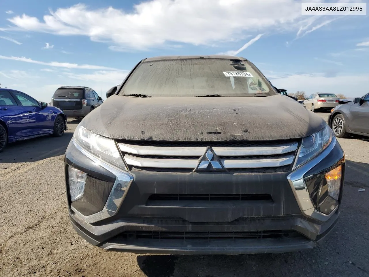 2020 Mitsubishi Eclipse Cross Es VIN: JA4AS3AA8LZ012995 Lot: 78186784