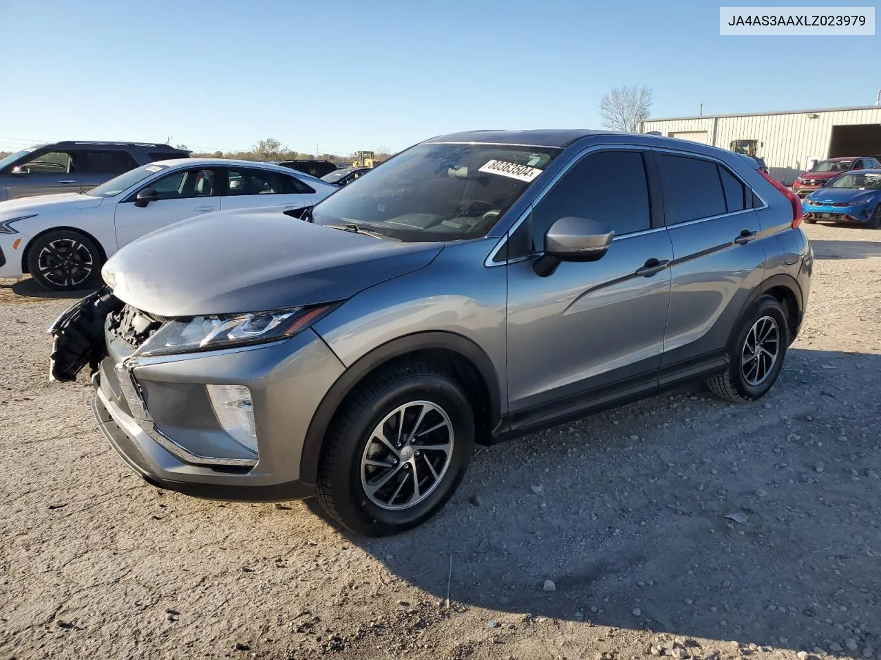 2020 Mitsubishi Eclipse Cross Es VIN: JA4AS3AAXLZ023979 Lot: 80363504