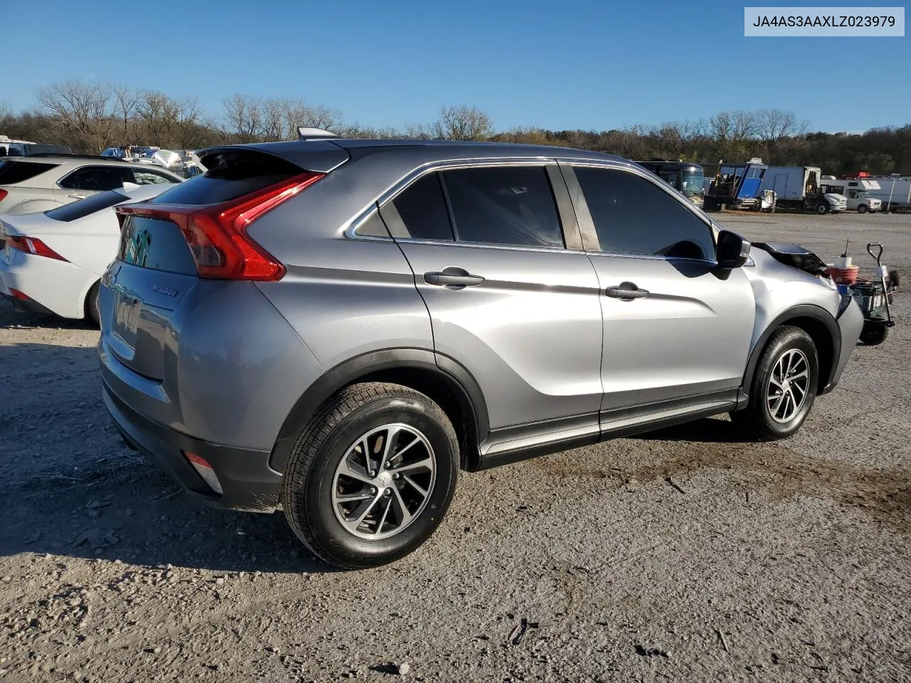 2020 Mitsubishi Eclipse Cross Es VIN: JA4AS3AAXLZ023979 Lot: 80363504