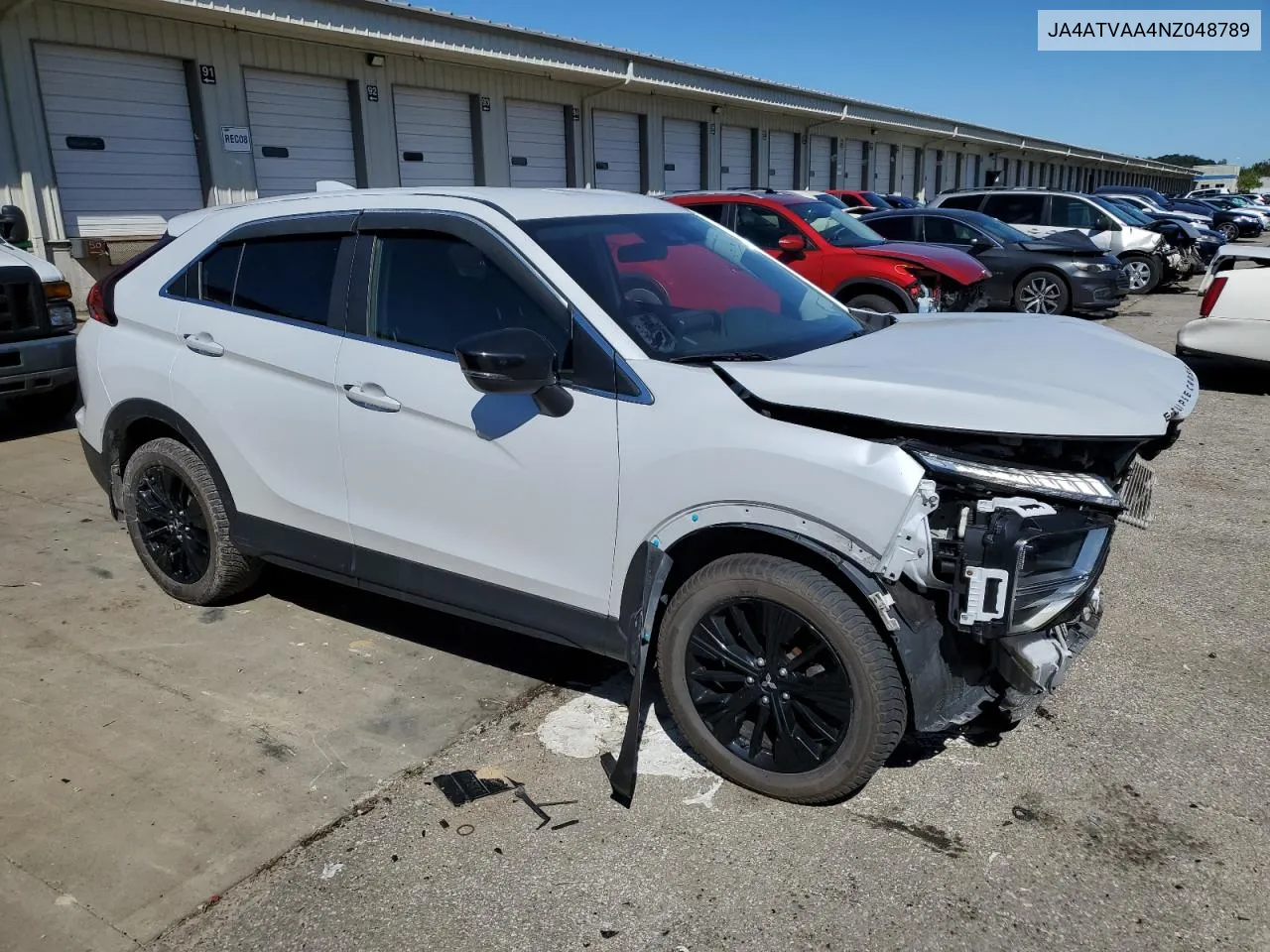 2022 Mitsubishi Eclipse Cross Le VIN: JA4ATVAA4NZ048789 Lot: 73760214