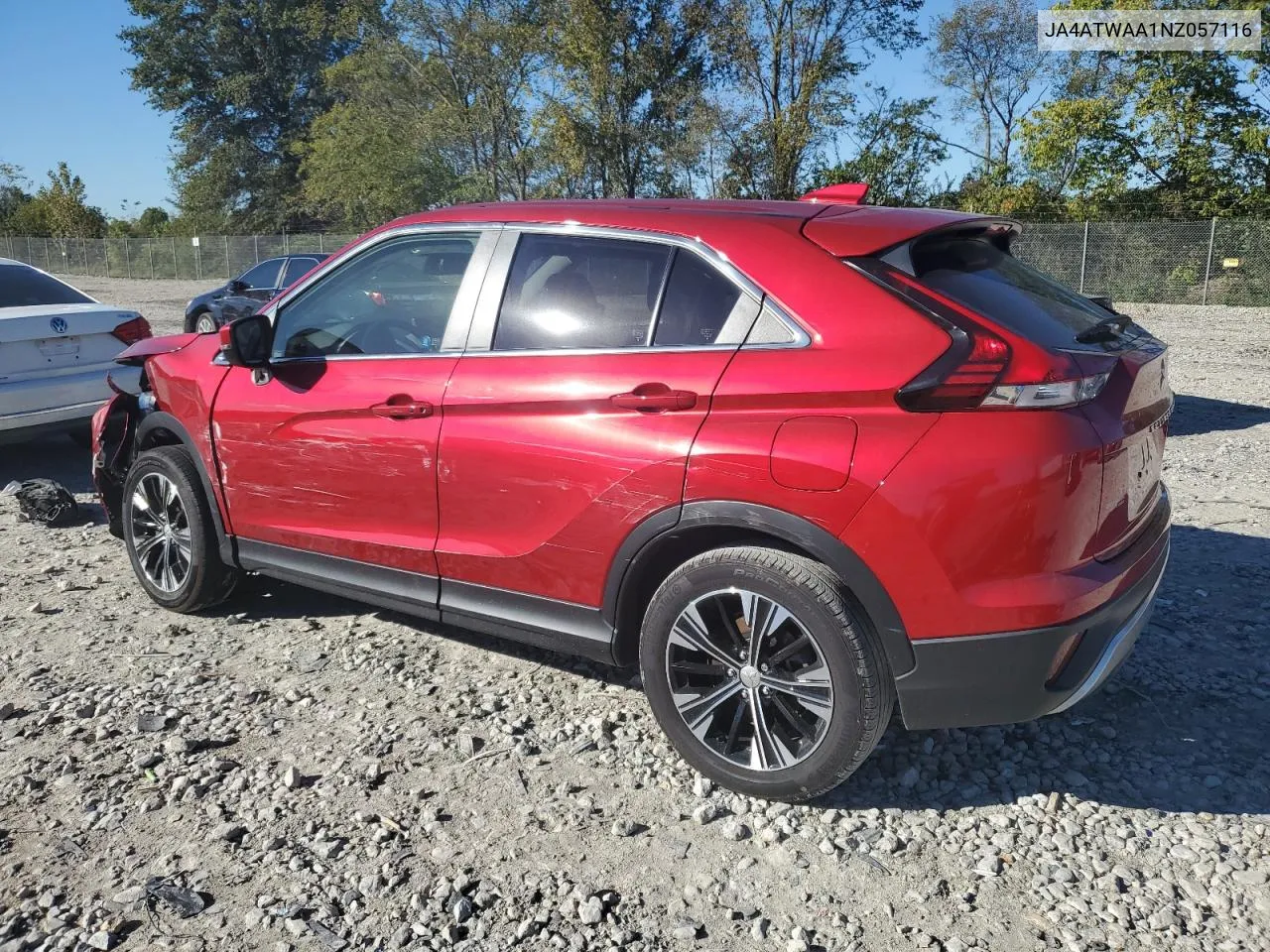 2022 Mitsubishi Eclipse Cross Se VIN: JA4ATWAA1NZ057116 Lot: 73943744