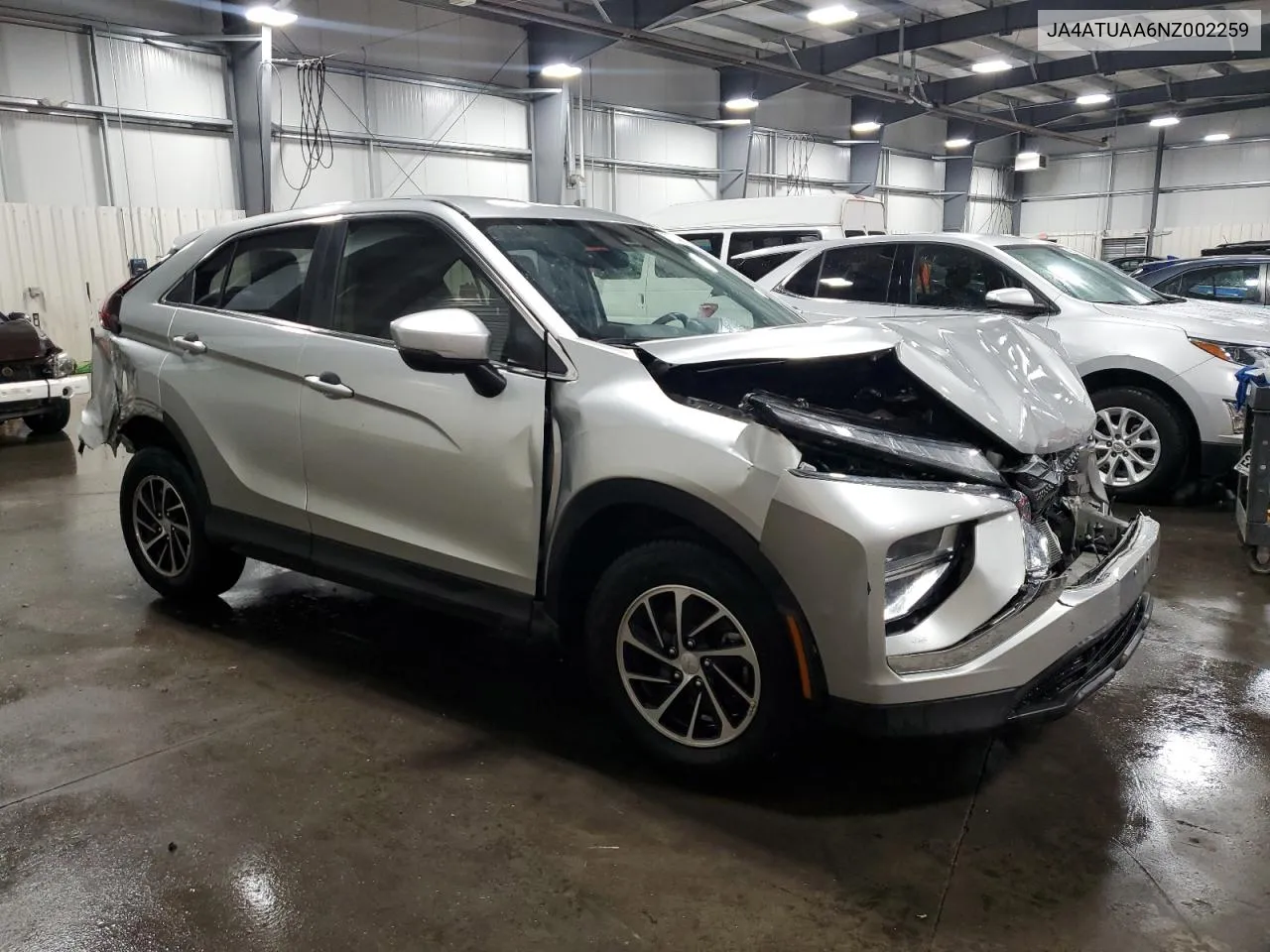 2022 Mitsubishi Eclipse Cross Es VIN: JA4ATUAA6NZ002259 Lot: 74044994