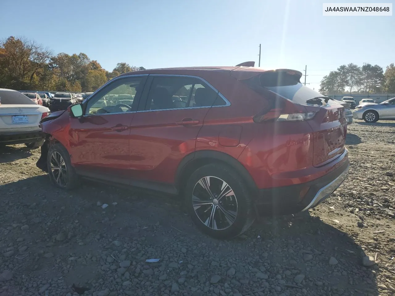 JA4ASWAA7NZ048648 2022 Mitsubishi Eclipse Cross Se