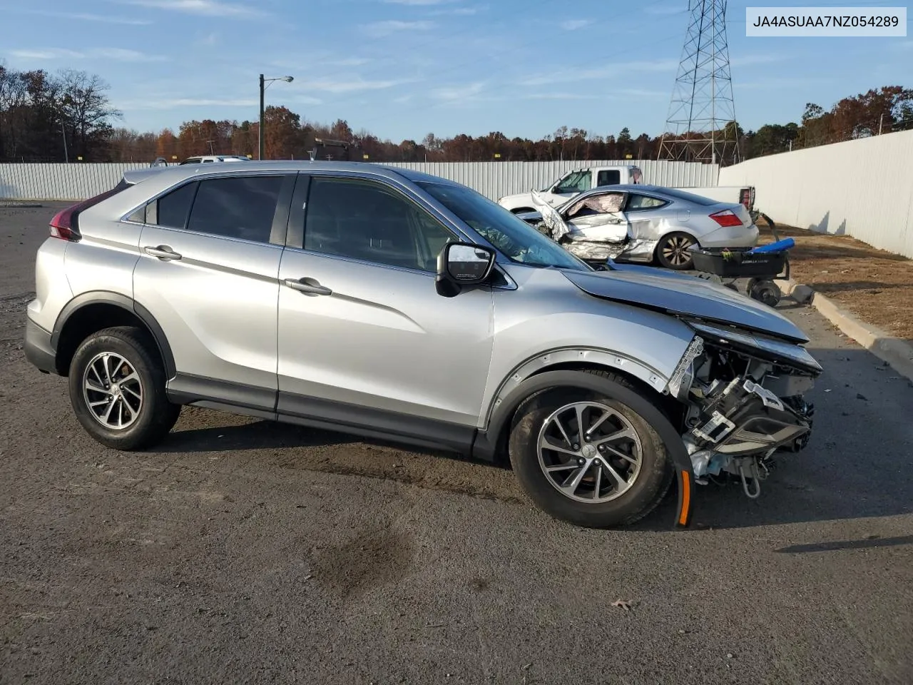 2022 Mitsubishi Eclipse Cross Es VIN: JA4ASUAA7NZ054289 Lot: 78619864