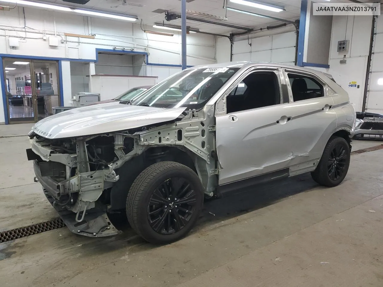 2022 Mitsubishi Eclipse Cross Le VIN: JA4ATVAA3NZ013791 Lot: 79686434