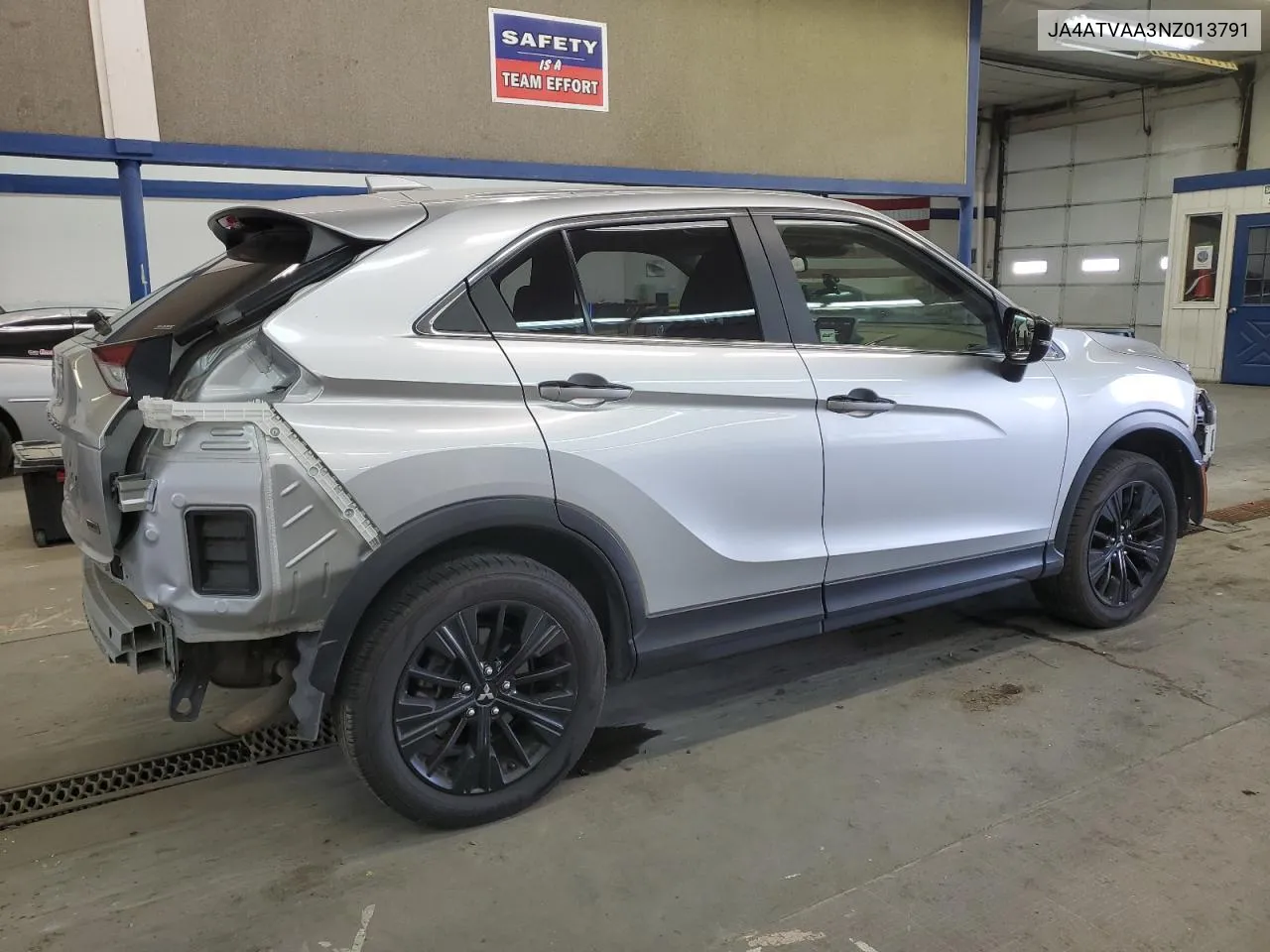 2022 Mitsubishi Eclipse Cross Le VIN: JA4ATVAA3NZ013791 Lot: 79686434