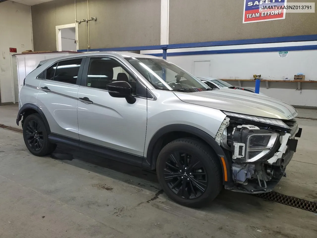 2022 Mitsubishi Eclipse Cross Le VIN: JA4ATVAA3NZ013791 Lot: 79686434