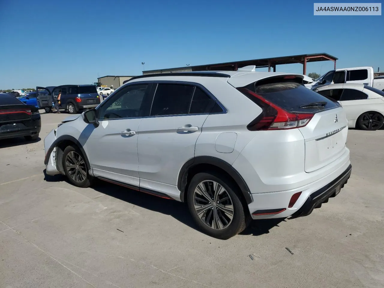 2022 Mitsubishi Eclipse Cross Se VIN: JA4ASWAA0NZ006113 Lot: 80169254