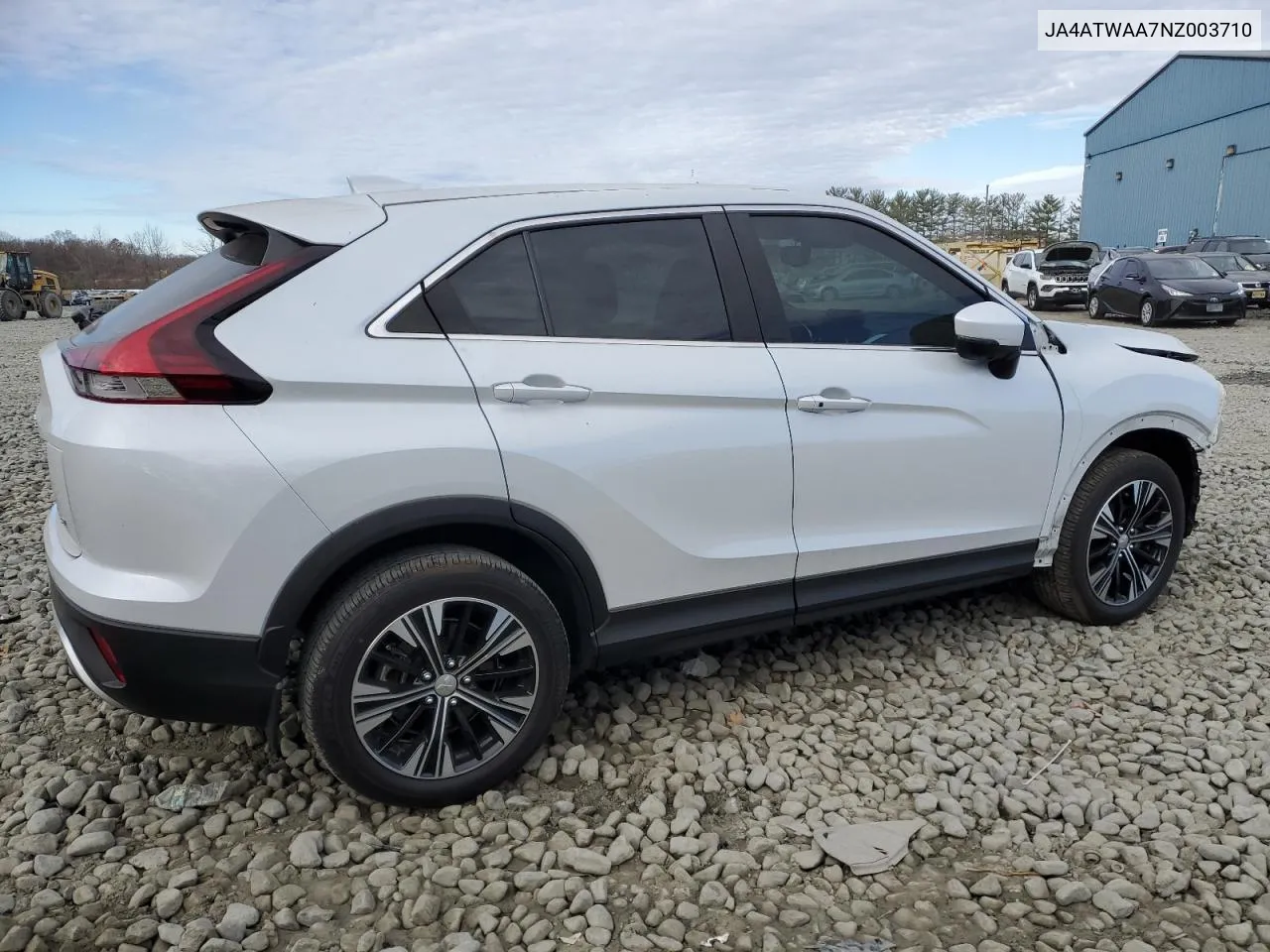 2022 Mitsubishi Eclipse Cross Se VIN: JA4ATWAA7NZ003710 Lot: 80510044