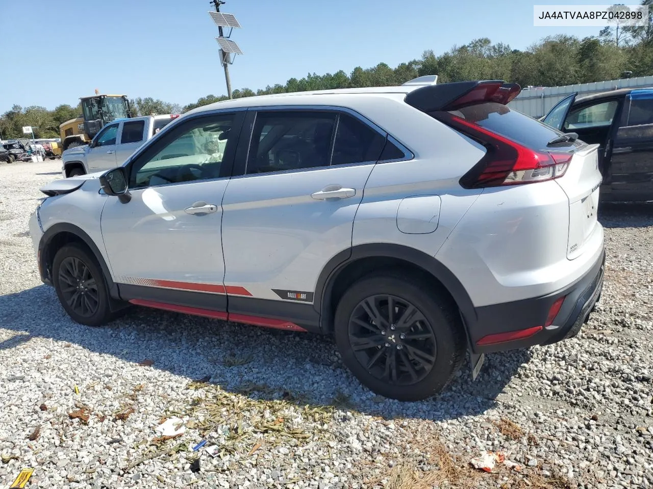 2023 Mitsubishi Eclipse Cross Le VIN: JA4ATVAA8PZ042898 Lot: 75252854