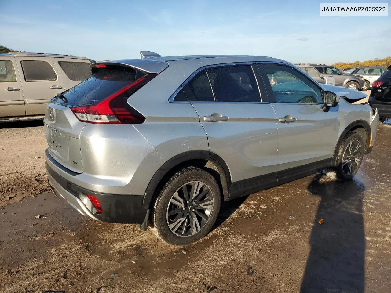 2023 Mitsubishi Eclipse Cross Se VIN: JA4ATWAA6PZ005922 Lot: 77962224