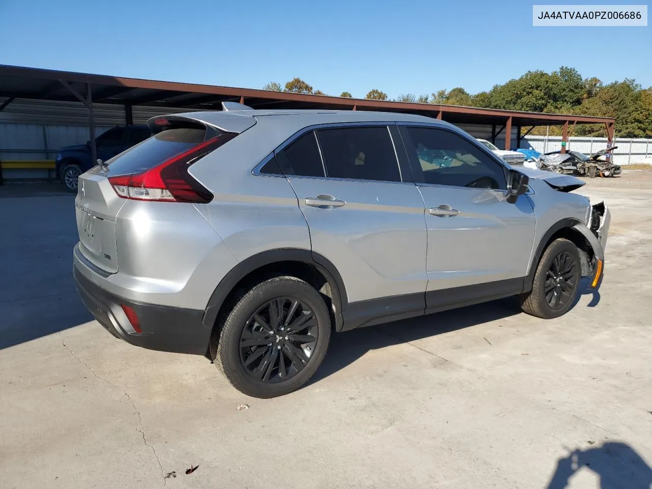 2023 Mitsubishi Eclipse Cross Le VIN: JA4ATVAA0PZ006686 Lot: 78010094