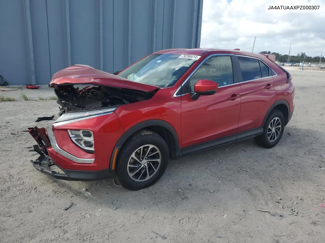 2023 Mitsubishi Eclipse Cross Es VIN: JA4ATUAAXPZ000307 Lot: 79296414