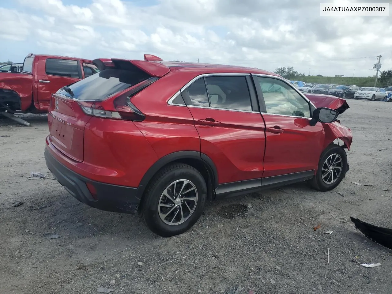 2023 Mitsubishi Eclipse Cross Es VIN: JA4ATUAAXPZ000307 Lot: 79296414