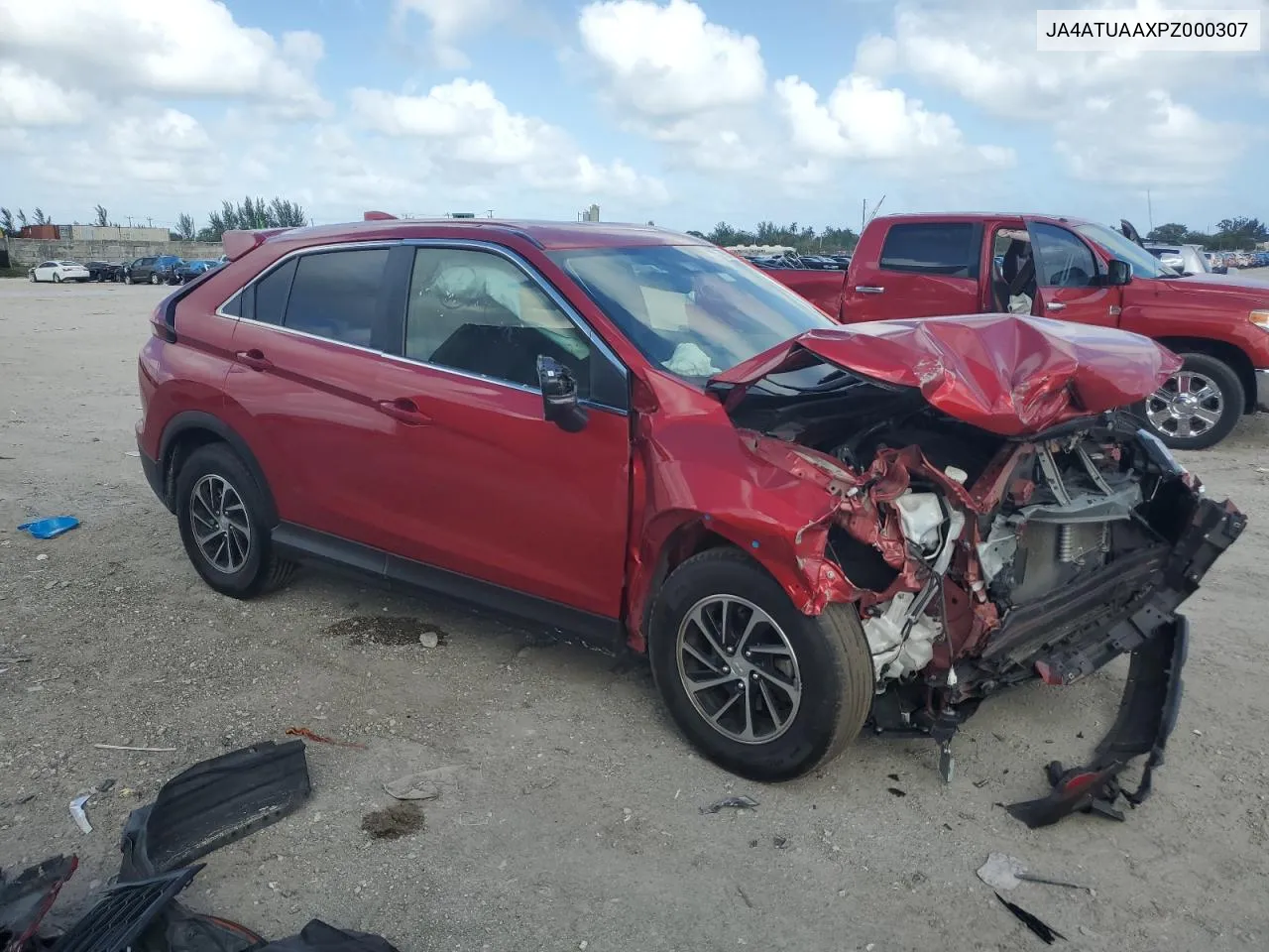 2023 Mitsubishi Eclipse Cross Es VIN: JA4ATUAAXPZ000307 Lot: 79296414