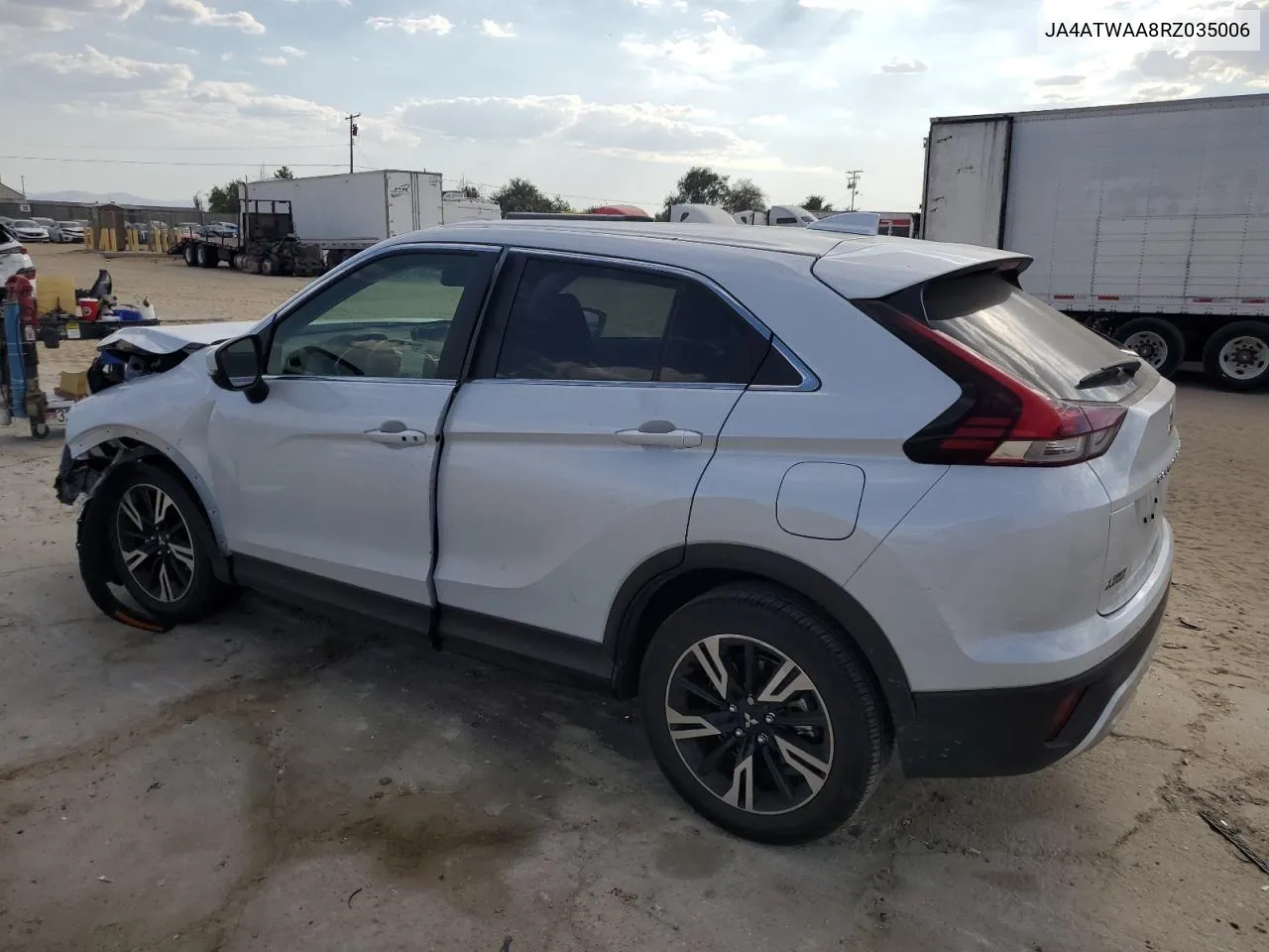 2024 Mitsubishi Eclipse Cross Se VIN: JA4ATWAA8RZ035006 Lot: 70151284