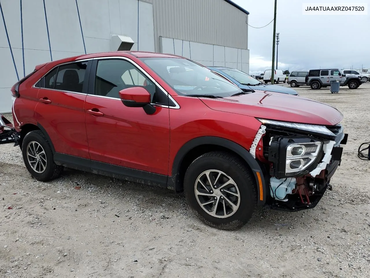 2024 Mitsubishi Eclipse Cross Es VIN: JA4ATUAAXRZ047520 Lot: 73938724