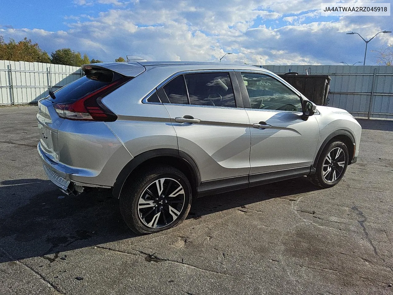 2024 Mitsubishi Eclipse Cross Se VIN: JA4ATWAA2RZ045918 Lot: 75174994