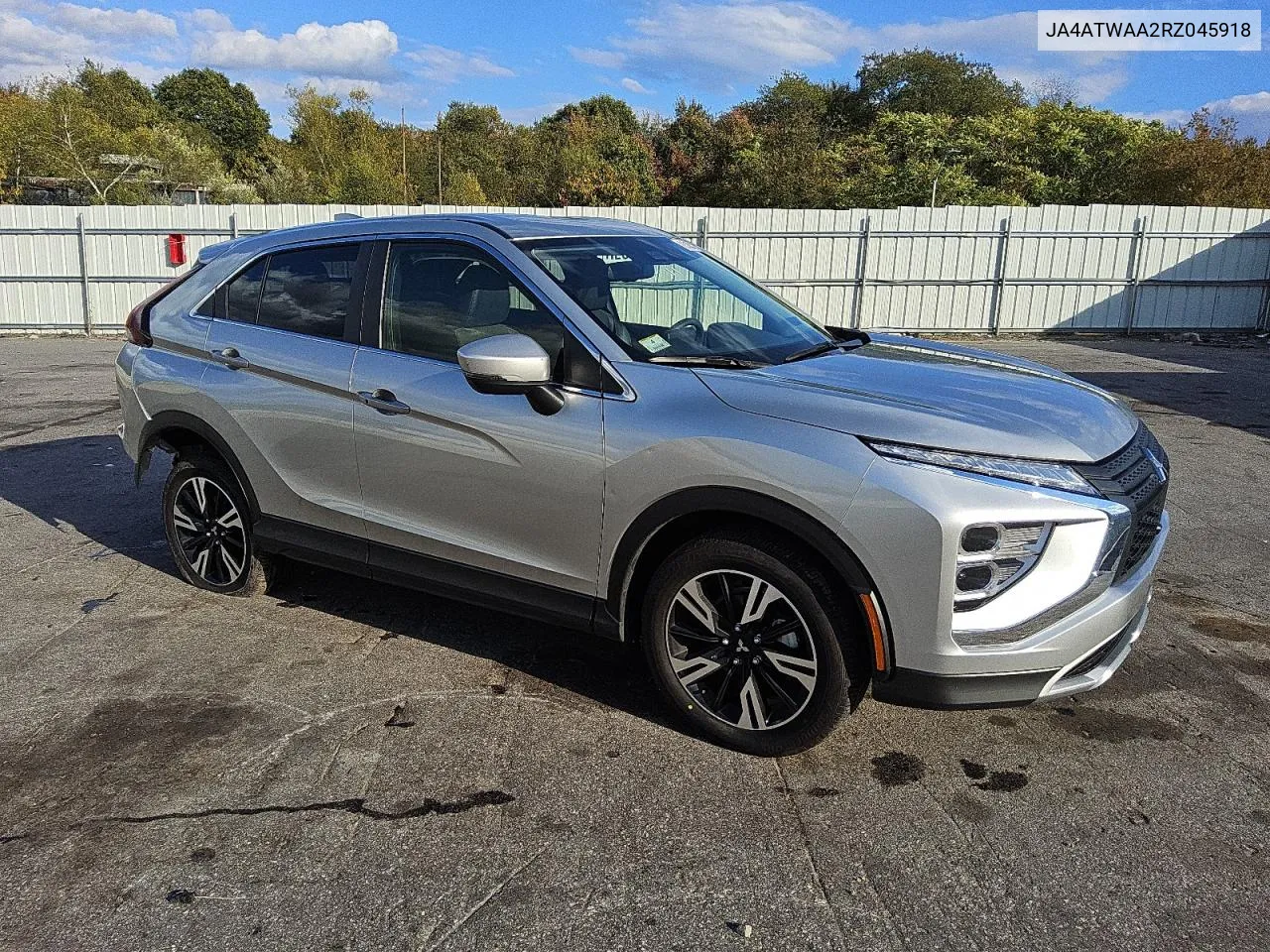 2024 Mitsubishi Eclipse Cross Se VIN: JA4ATWAA2RZ045918 Lot: 75174994