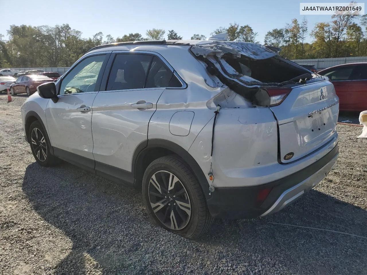 2024 Mitsubishi Eclipse Cross Se VIN: JA4ATWAA1RZ001649 Lot: 76187694