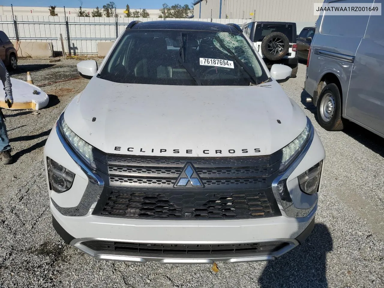 2024 Mitsubishi Eclipse Cross Se VIN: JA4ATWAA1RZ001649 Lot: 76187694