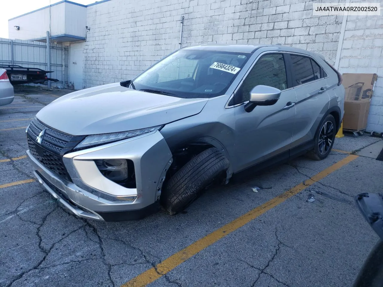 2024 Mitsubishi Eclipse Cross Se VIN: JA4ATWAA0RZ002520 Lot: 76984324