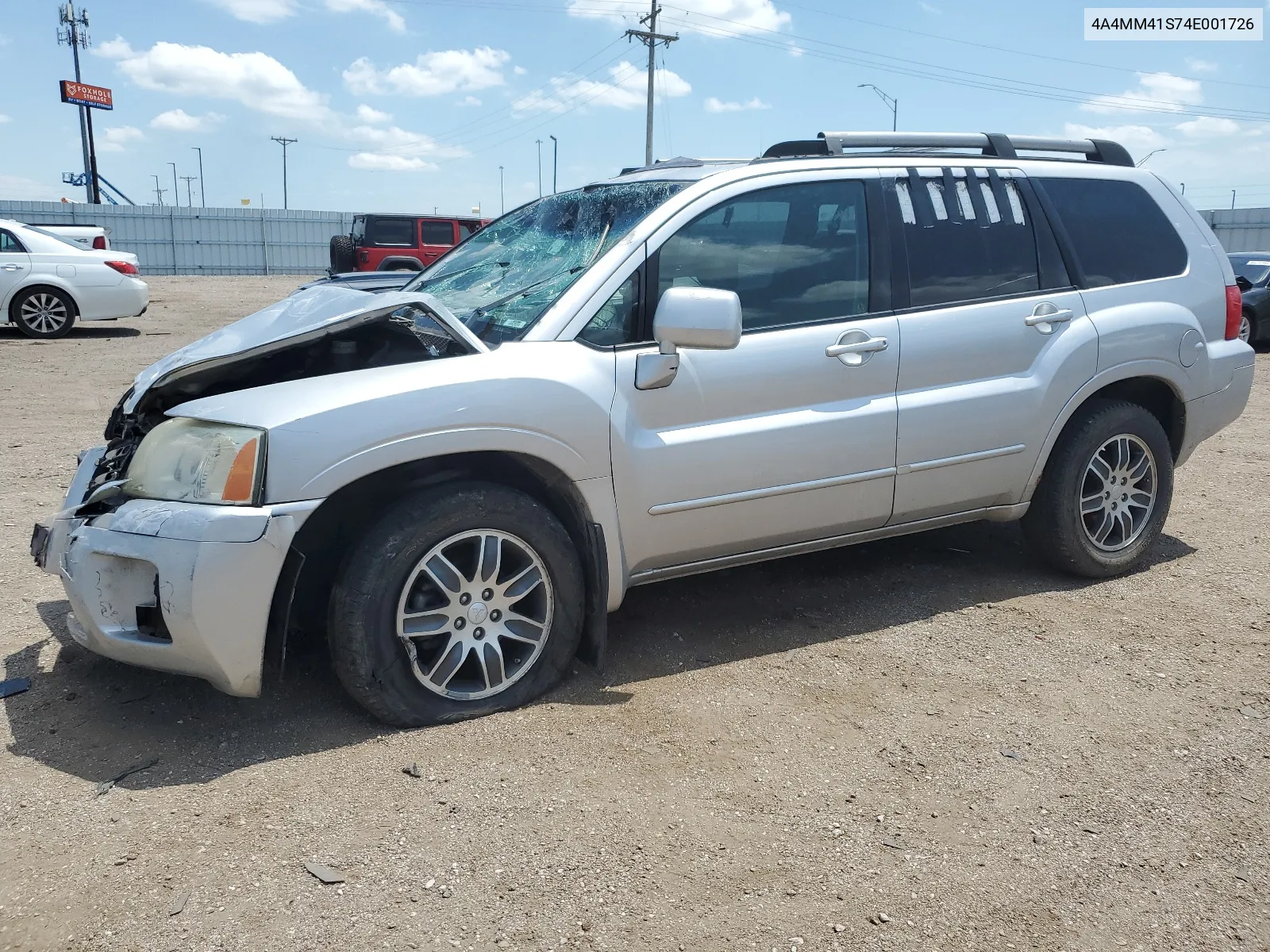 2004 Mitsubishi Endeavor Limited VIN: 4A4MM41S74E001726 Lot: 60461284