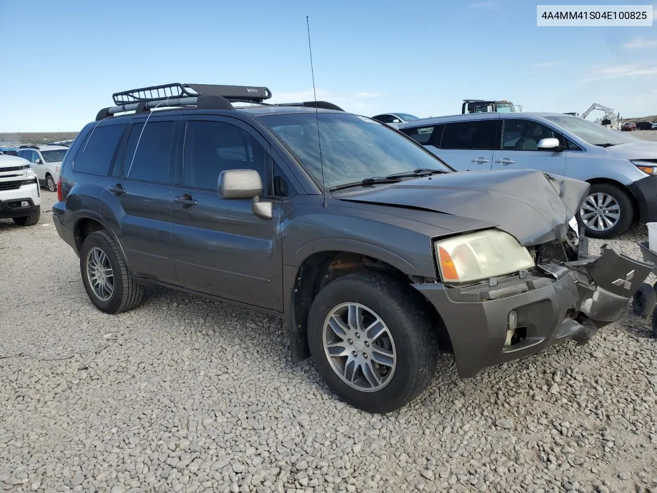 2004 Mitsubishi Endeavor Limited VIN: 4A4MM41S04E100825 Lot: 60855974