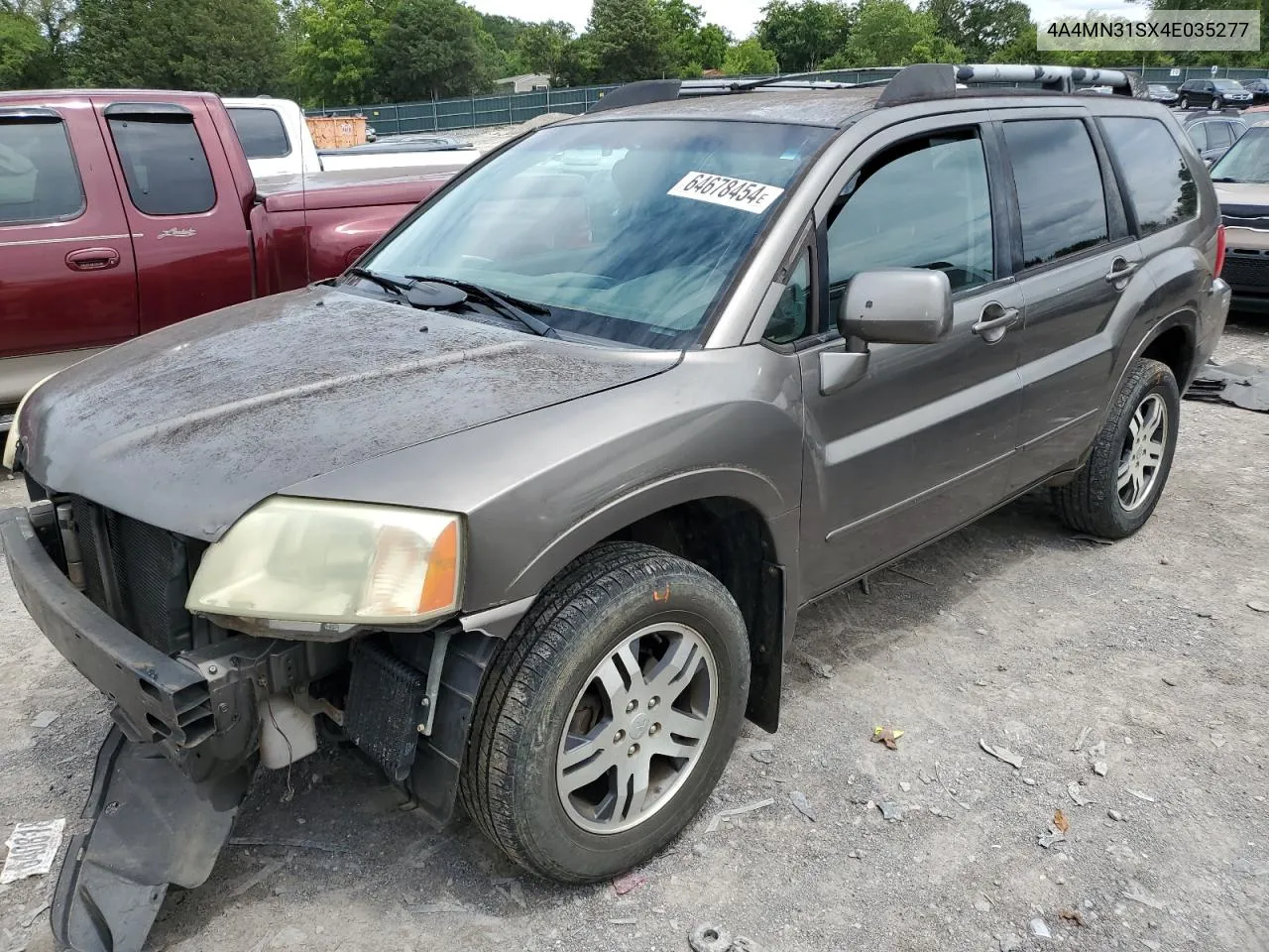 2004 Mitsubishi Endeavor Xls VIN: 4A4MN31SX4E035277 Lot: 64678454