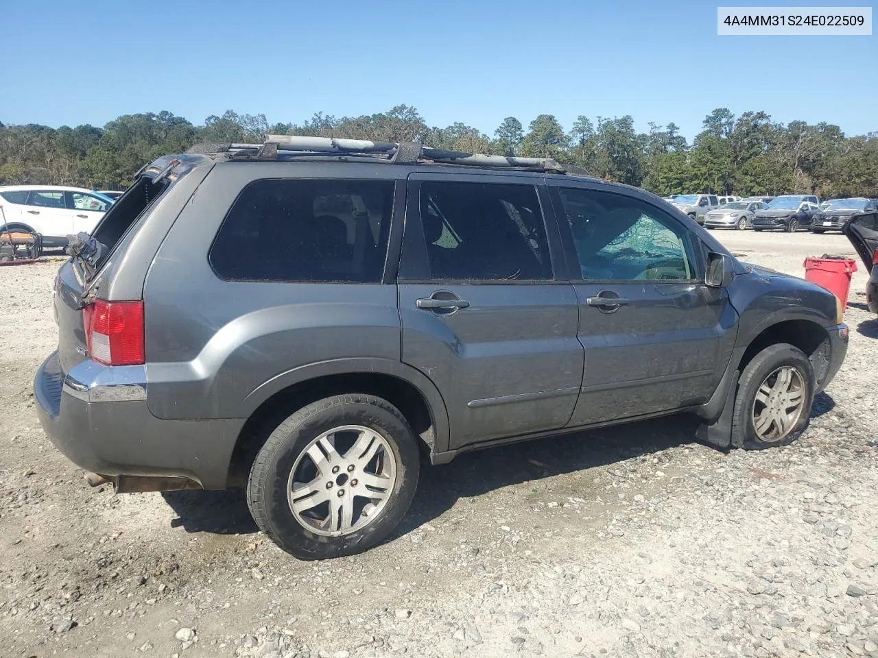 2004 Mitsubishi Endeavor Xls VIN: 4A4MM31S24E022509 Lot: 76718234