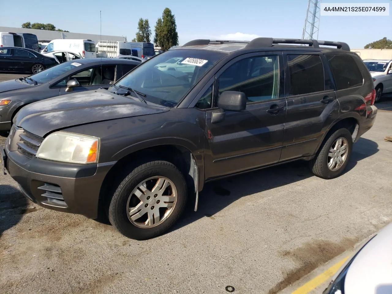 2005 Mitsubishi Endeavor Ls VIN: 4A4MN21S25E074599 Lot: 74058624