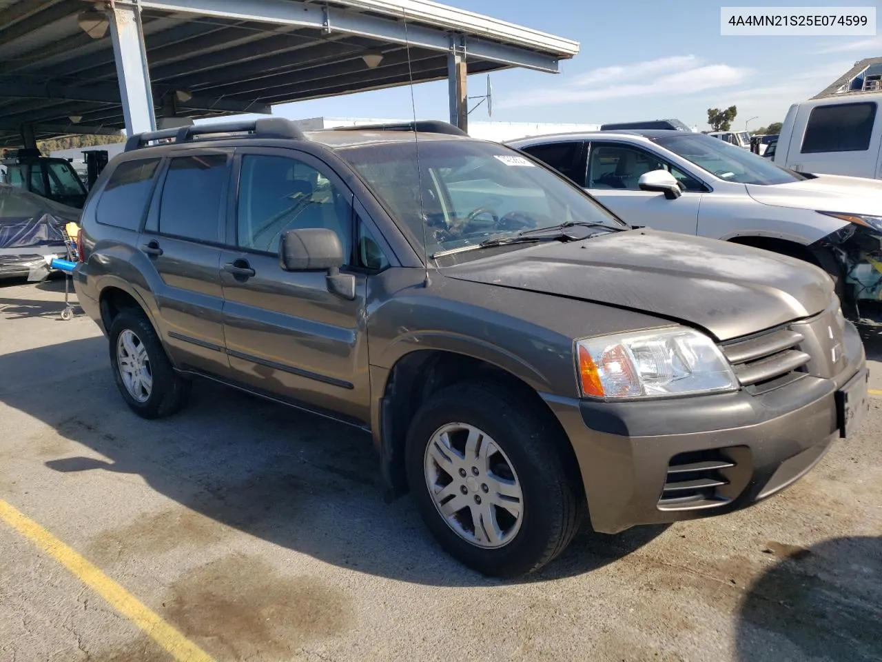 2005 Mitsubishi Endeavor Ls VIN: 4A4MN21S25E074599 Lot: 74058624