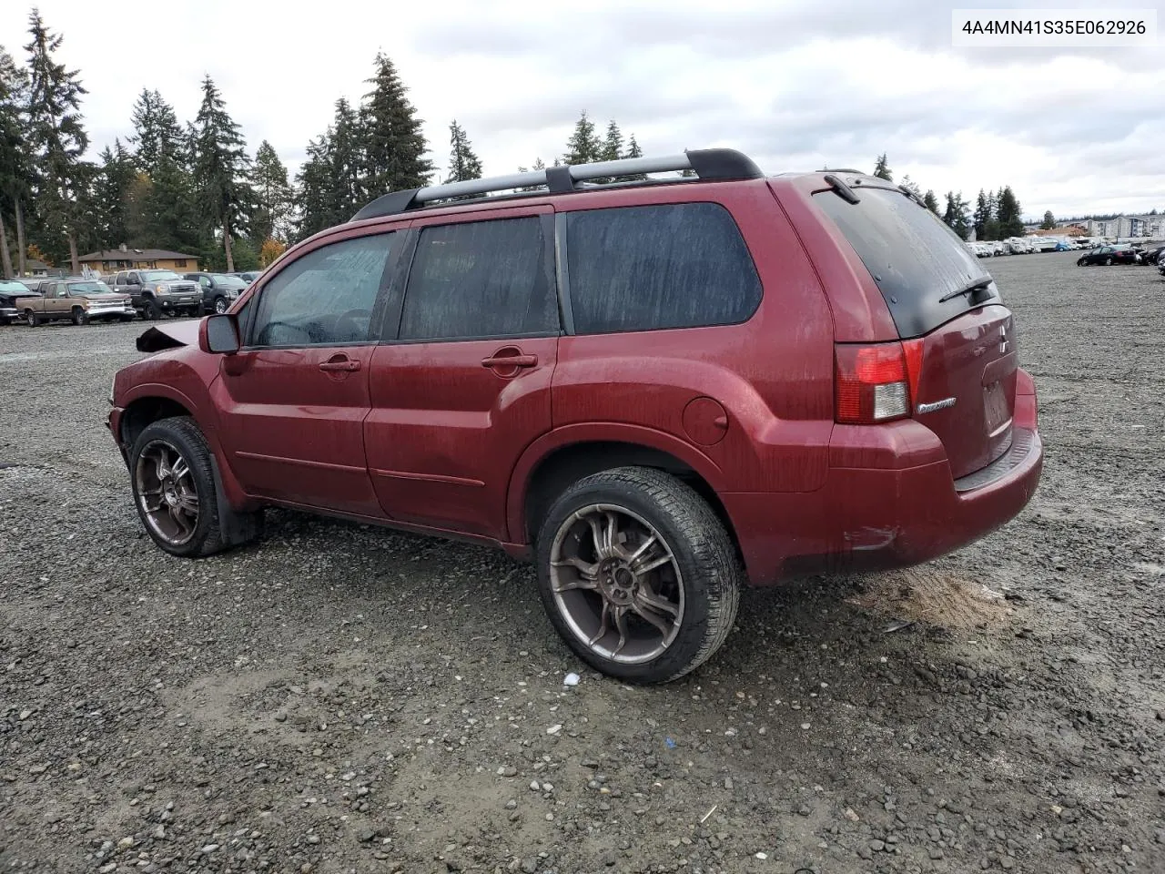 2005 Mitsubishi Endeavor Limited VIN: 4A4MN41S35E062926 Lot: 76622044