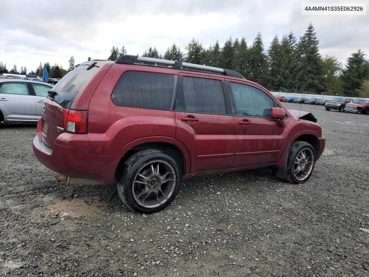 2005 Mitsubishi Endeavor Limited VIN: 4A4MN41S35E062926 Lot: 76622044