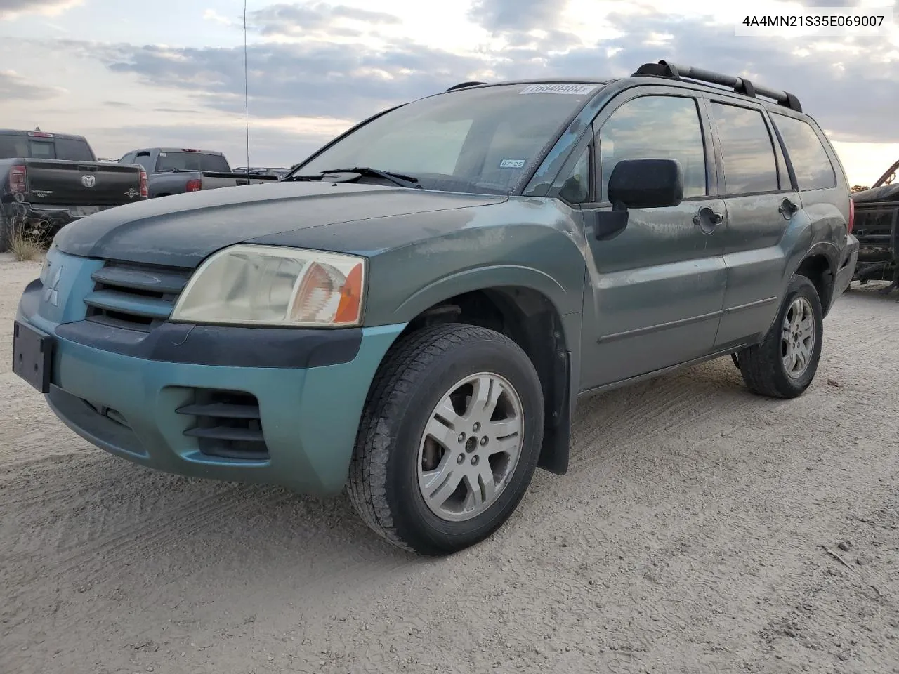 2005 Mitsubishi Endeavor Ls VIN: 4A4MN21S35E069007 Lot: 76840484