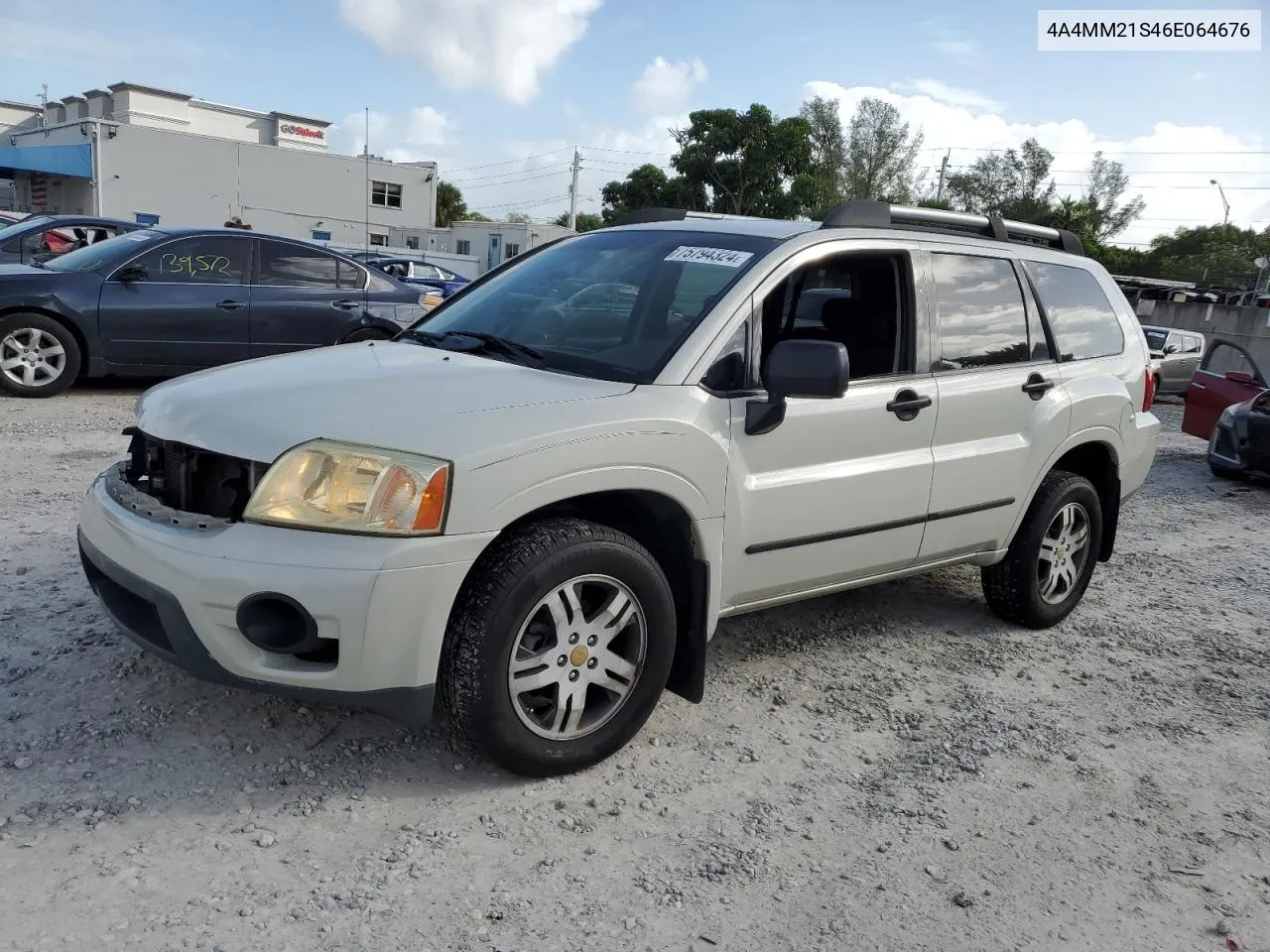 2006 Mitsubishi Endeavor Ls VIN: 4A4MM21S46E064676 Lot: 75794324