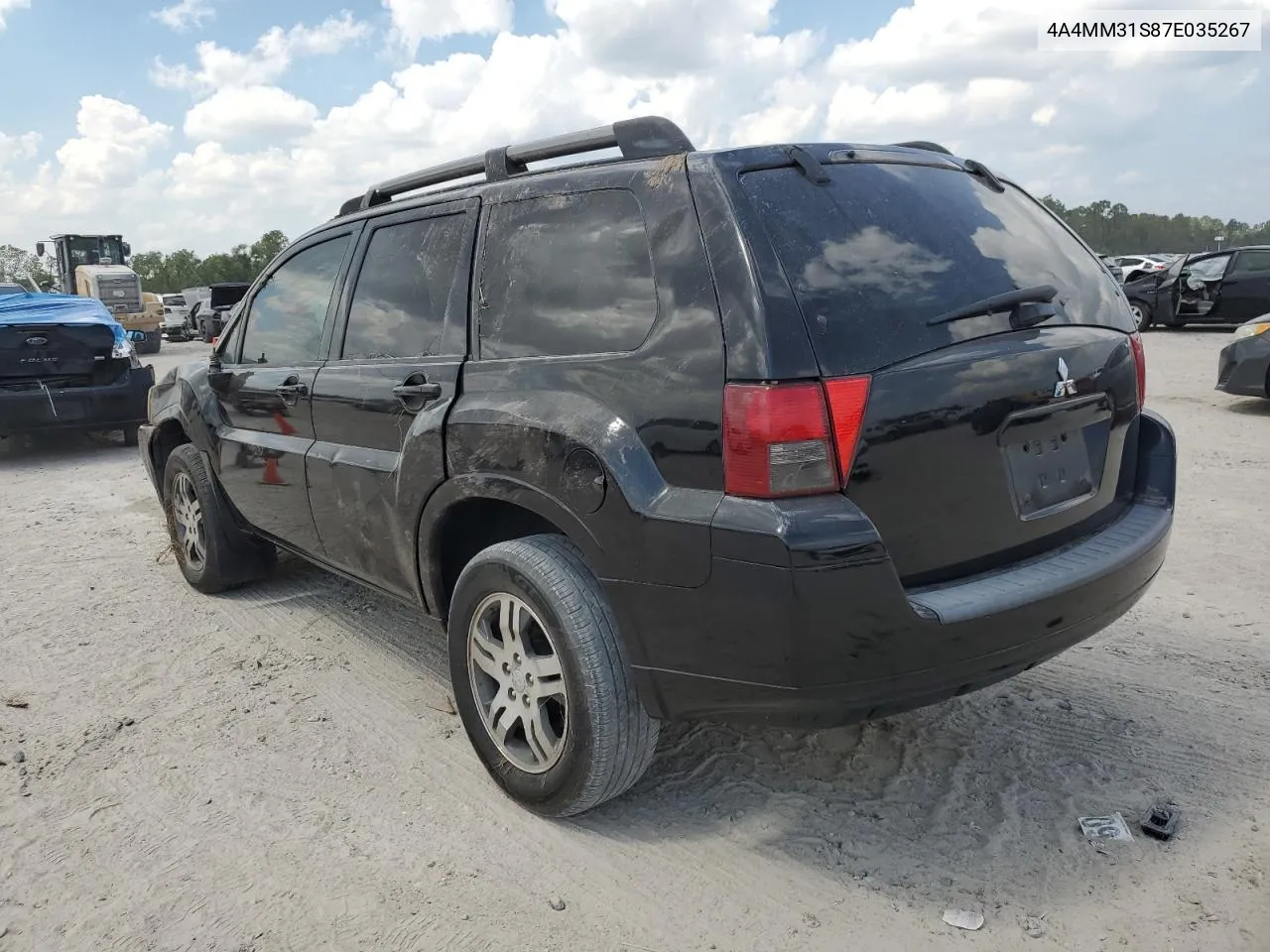 2007 Mitsubishi Endeavor Se VIN: 4A4MM31S87E035267 Lot: 72097354