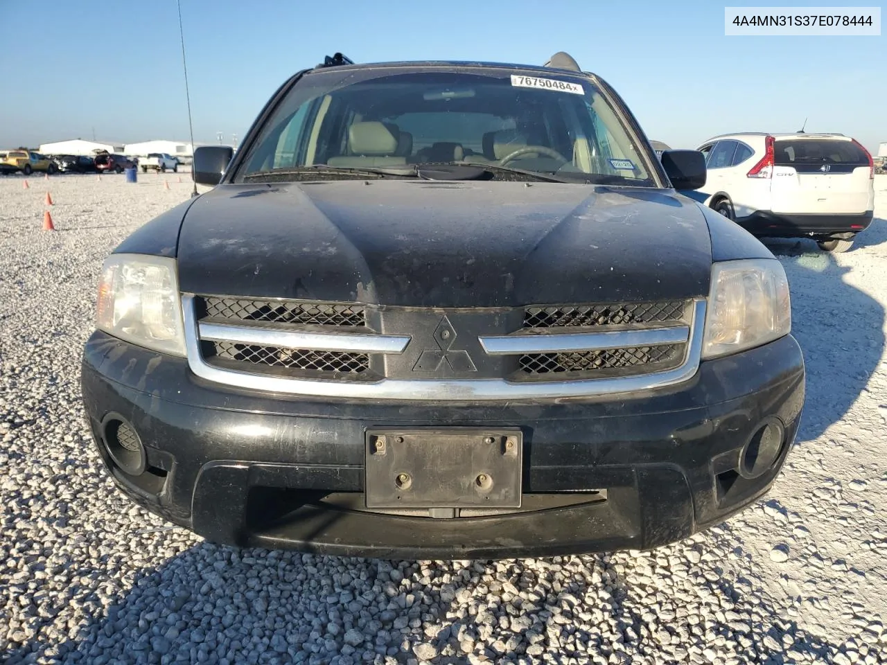 2007 Mitsubishi Endeavor Se VIN: 4A4MN31S37E078444 Lot: 76750484