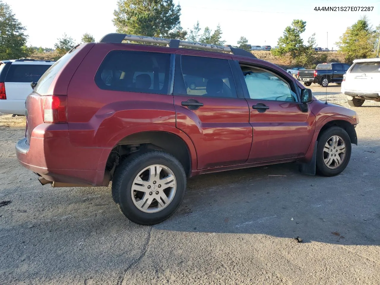 2007 Mitsubishi Endeavor Ls VIN: 4A4MN21S27E072287 Lot: 77082014