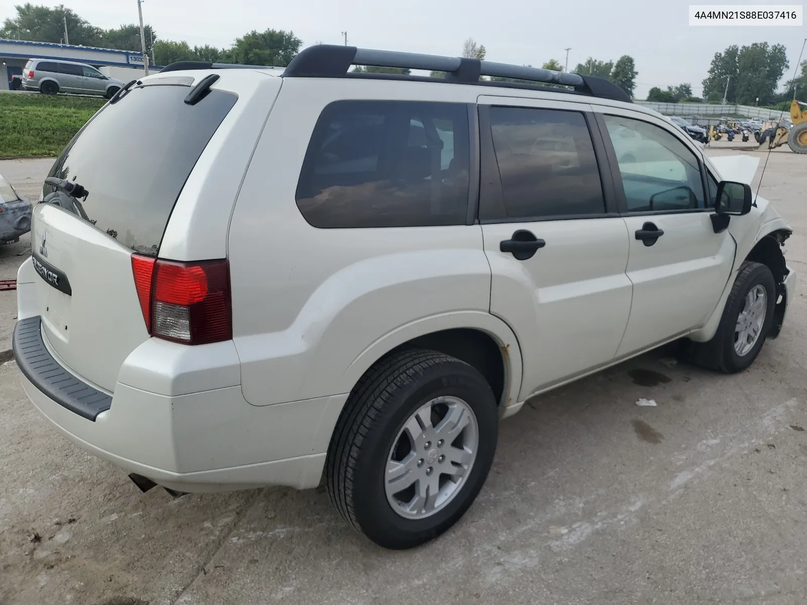 2008 Mitsubishi Endeavor Ls VIN: 4A4MN21S88E037416 Lot: 61838084