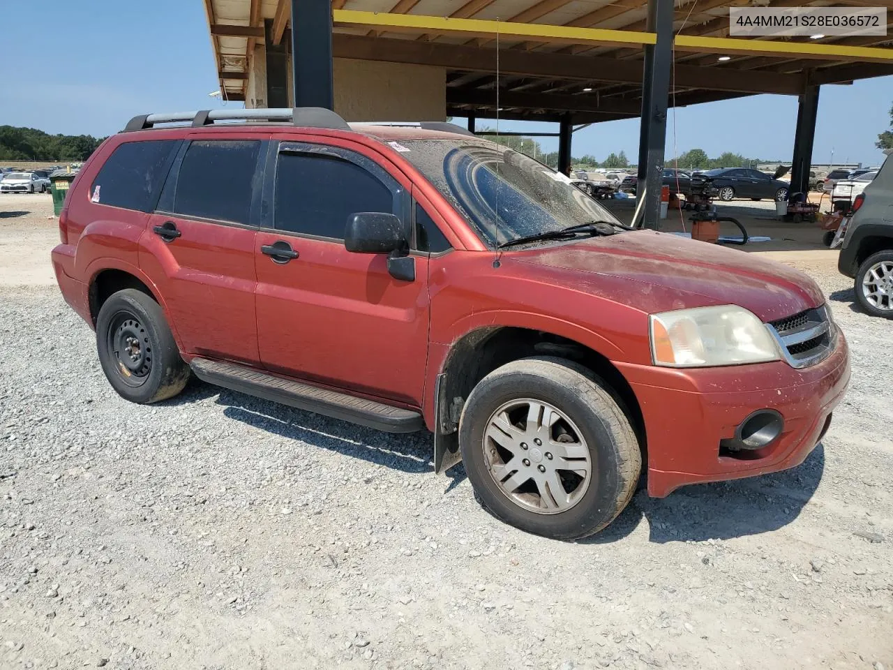 2008 Mitsubishi Endeavor Ls VIN: 4A4MM21S28E036572 Lot: 69617184