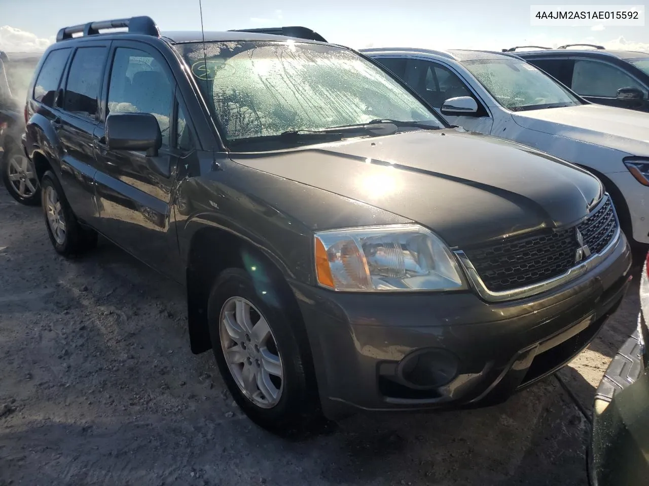 2010 Mitsubishi Endeavor Ls VIN: 4A4JM2AS1AE015592 Lot: 76712774